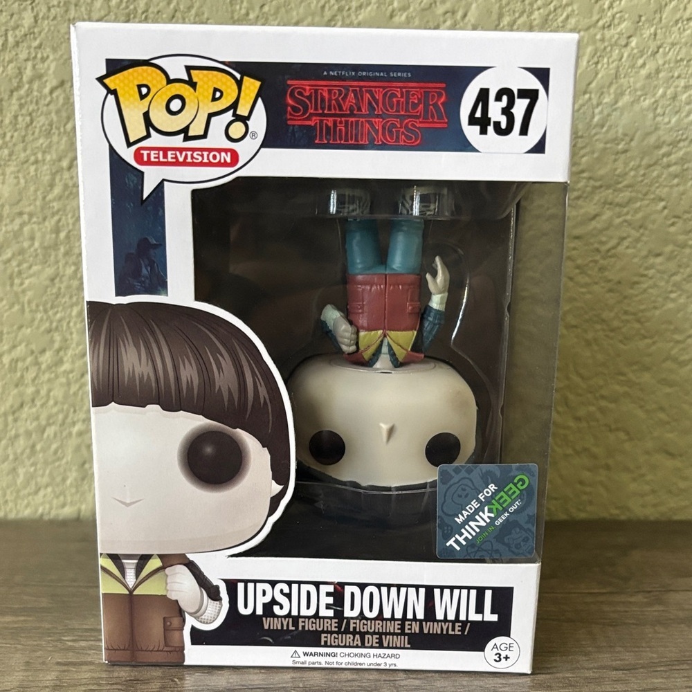 Funko Pop Upside Down Will #437 Stranger Things ThinkGeek Exclusive